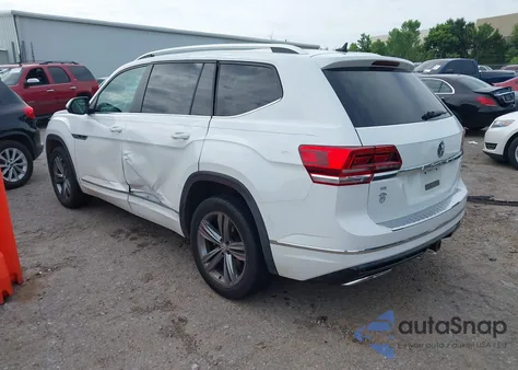 2019 Volkswagen Atlas 3.6L V6 Se W/Technology R-Line z USA, uszkodzony, nr VIN 1V2YR2CA4KC590678